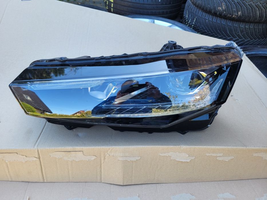 Lampa przednia lewa śkoda scala Full led facelft