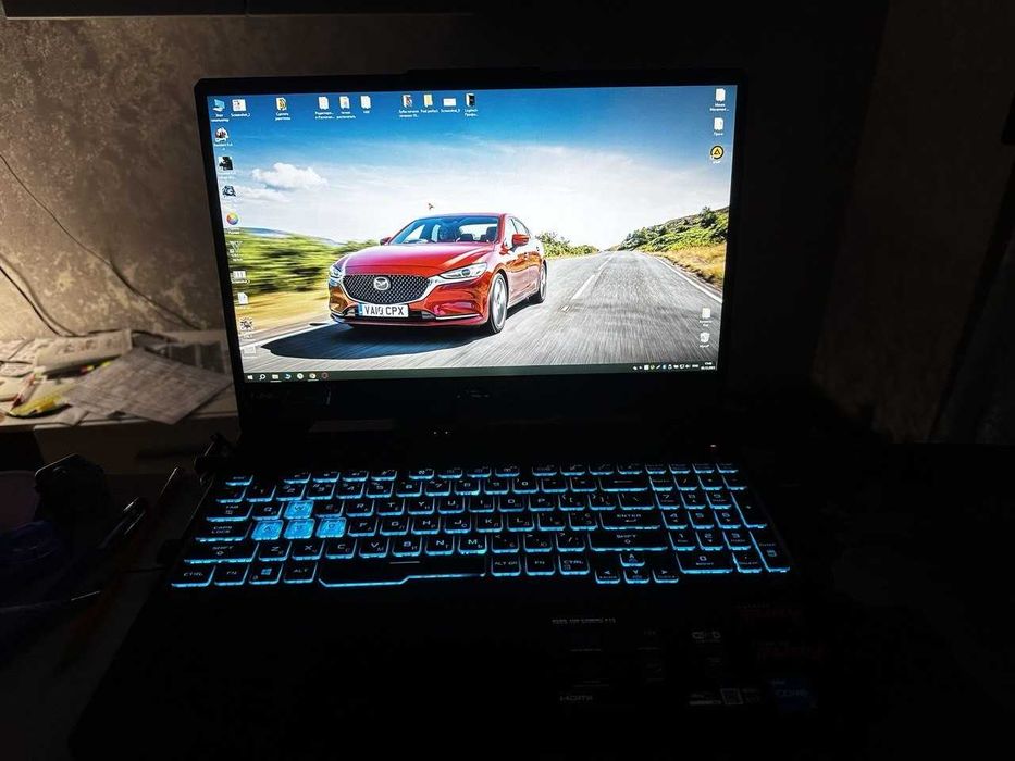 продам ноутбук asus tuf gaming f15 i5 15 512 gb rtx 3050 ,бу