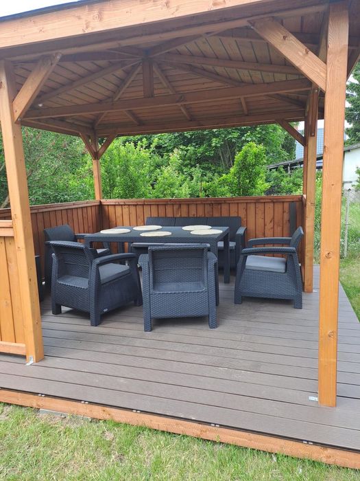 Przytulny domek nad morzem z tarasem i wiata do wynajęcia