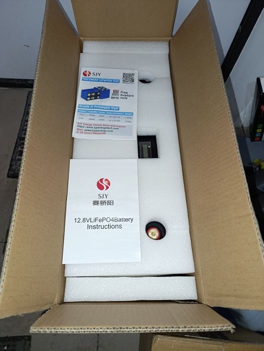 SJY LiFePO4 12V 300 Ah LCD (3840Wh) (BMS200A) акумулятор