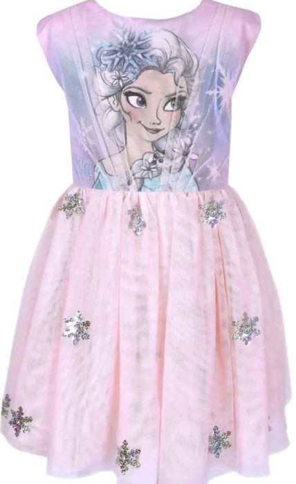 Elza, Elsa, Frozen, Kraina Lodu sukienka NOWA rozmiar 116 bliźniaczki