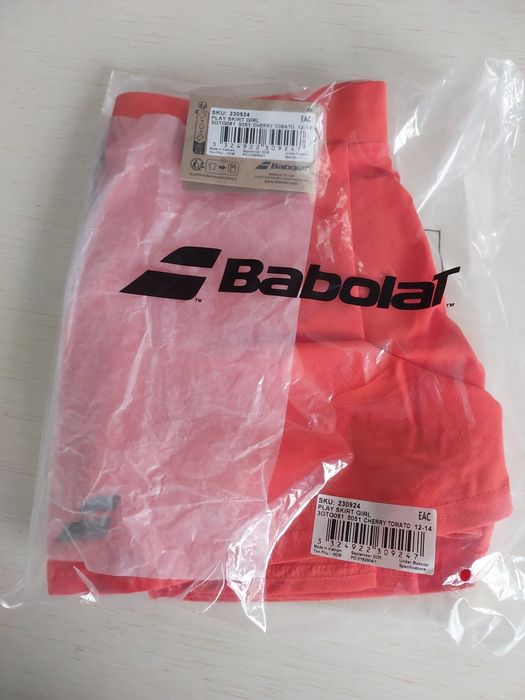 Babolat tenis Play skirt cherry Tomato spódniczka dziewczęca 12-14 lat