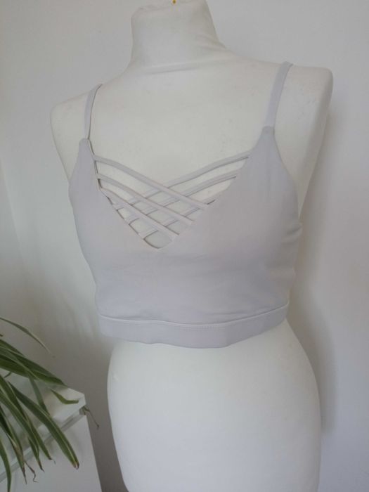 Damski elastyczny top stanik sportowy r M