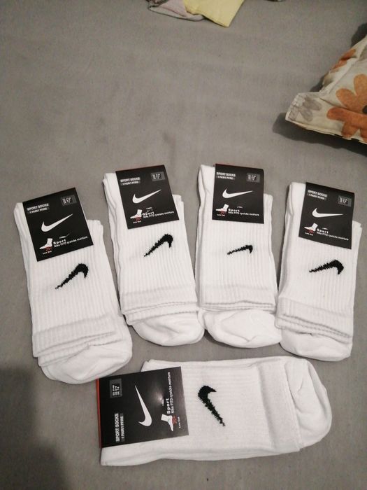 Skarpetki Nike 41-44, 5 par