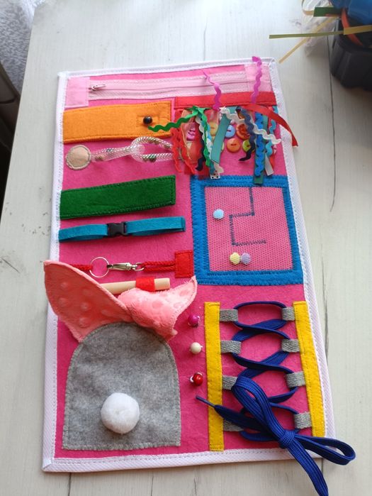 Застежки.Многофункциональная игра.