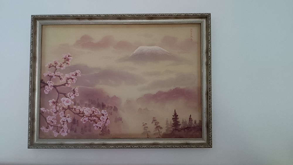 Картина холст сакура