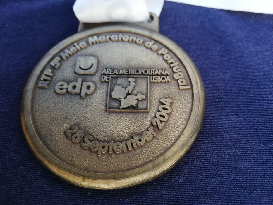 Medalha 5ª mini e meia-maratona Lisboa (RTP/EDP) 2004