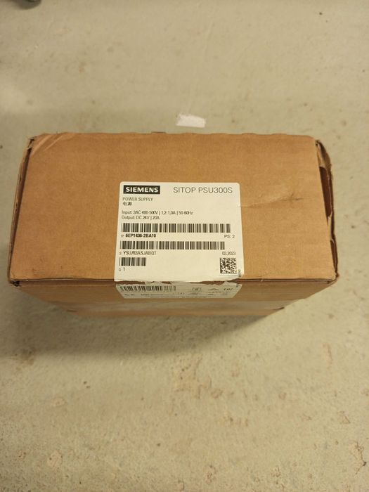 Zasilacz SIEMENS SITOP PSU300S 20A nowy 6EP1436-2BA10