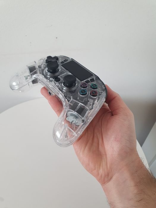 Kontroler Bezprzewodowy Snakebyte SB922565 RGB 4 Przeźroczysty do PS4 / PS3