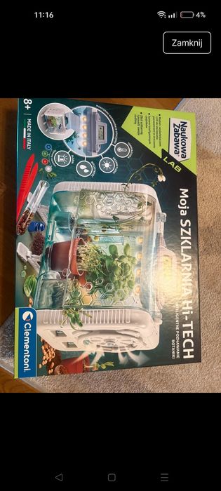 Szklarnia Clementoni folia