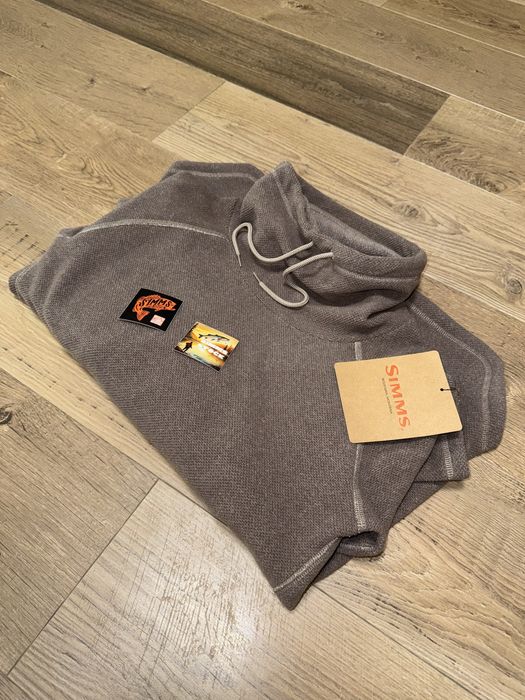Жіноча флісова кофта Simms Rivershed Sweater (Dolomite Heather) (S)