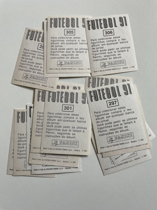 Cromos Sporting 1991 novos