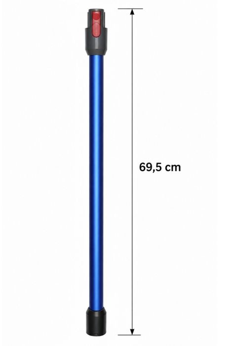 Rura Niebieska Dla Odkurzacz Dyson V7 V8 V10 V11 V15 69,5 Cm Uszkodzony