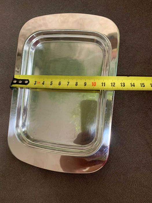 Ваза металлическая  нержавейки , ваза стеклян , миниподнос Flamberg