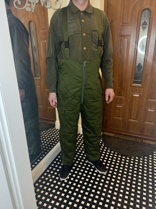 Spodnie myśliwskie ogrodniczki 2XL