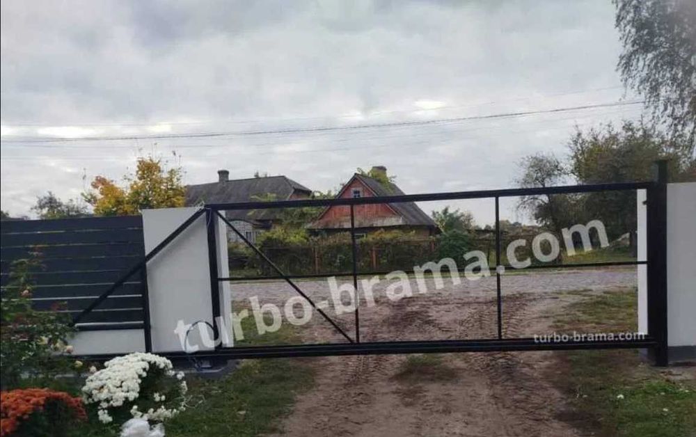 Відкатні ворота, каркас відкатних воріт, Звари сам, ксс, брама відкатна, фурнітура для відкатних воріт, ролики для воріт