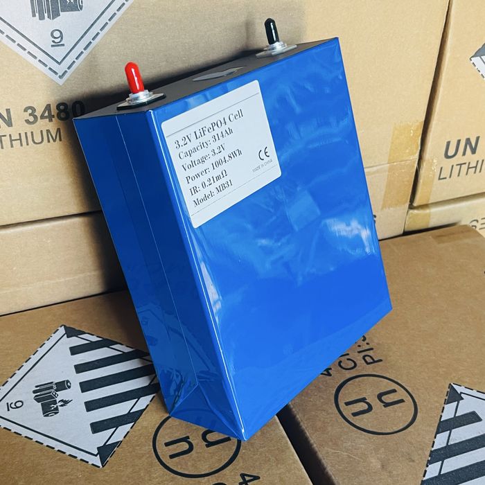 LiFePO4 акумуляторні комірки 3.2V 105 280 314 Ah — нові
