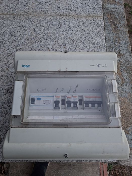 Vendo quadro eléctrico monofasico