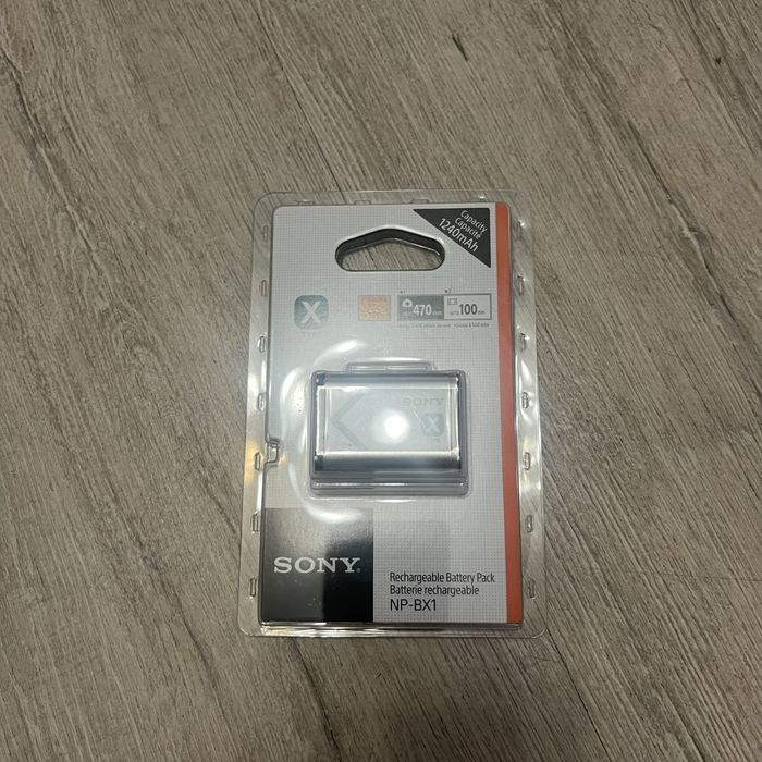 Акумулятор Sony NP-BX1 (DSC-RX1, DSC-WX300, DSC-HX80, DSC-RX100 II, HDR-CX240, HDR-PJ275, HDR-AS10,