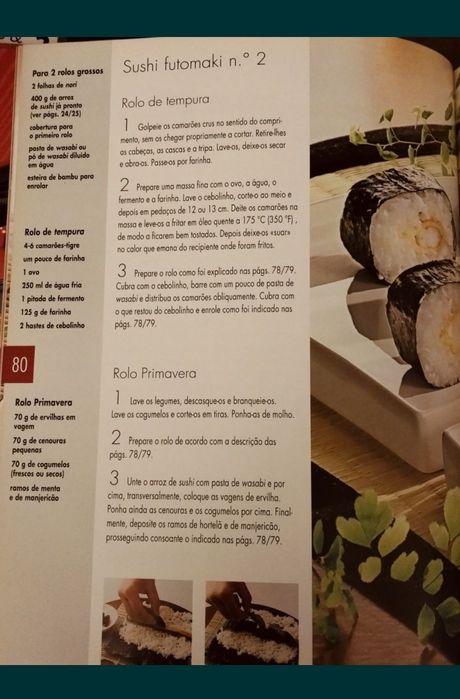 Sushi - live de receitas