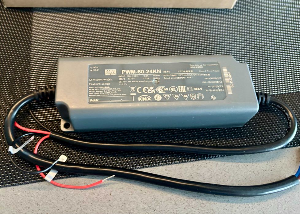 MEAN WELL PWM-60-24KN Zasilacz LED 60W KNX