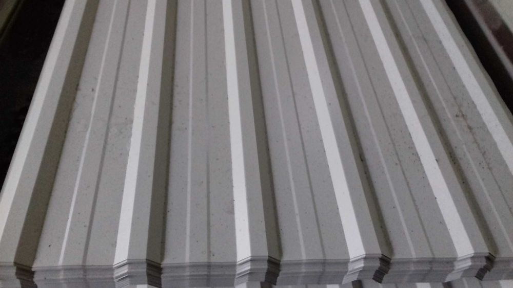 Blacha trapezowaT-18 BIAŁA Wyprzedaż !!! TANIO 18,50m2 brutto