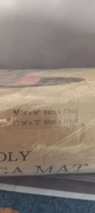 Коврик (каремат) для спорту, для йоги.61×173.  Йога мат. Міцний, подов