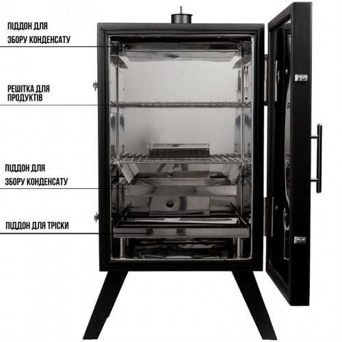 Електрична коптильня Daddy Smoke гарячого копчення