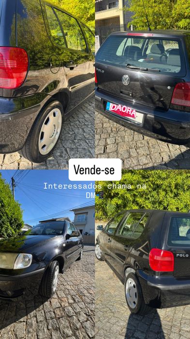 Polo 2001 1.0  com detalhes a fazer chama que da negocio