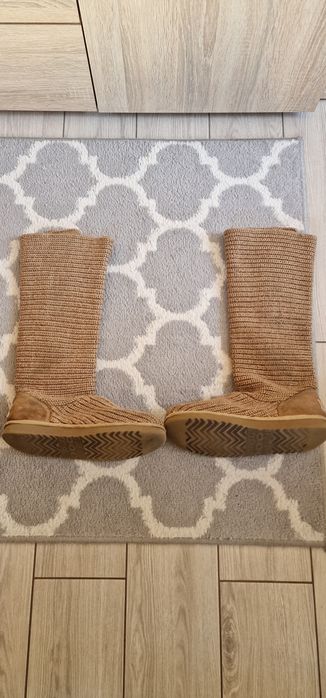 Wełniane kozaki UGG r39 25cm