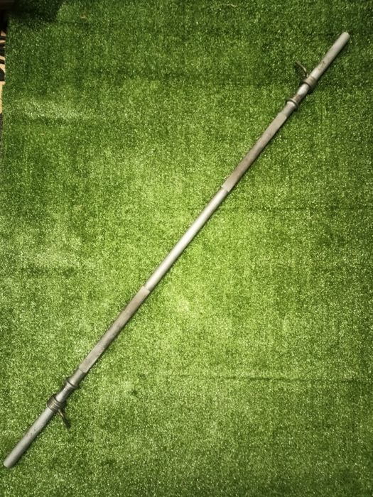 2 gryfy stalowe hantle z zaciskami sprezynowymi