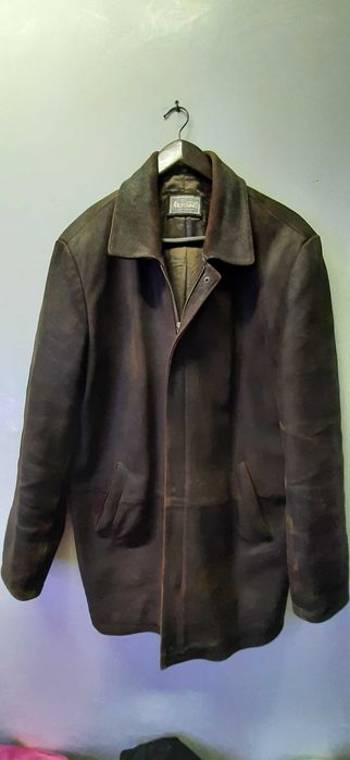 Куртка кожаная, мужская