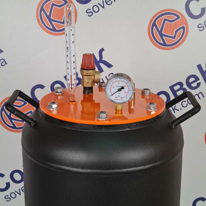 Автоклав Лан "СОВЕК" Фланцевий на 16 банок! (8, 24, 32, 40 )