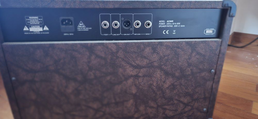 Amplificador Fame Linha Acústica AC60R Combo