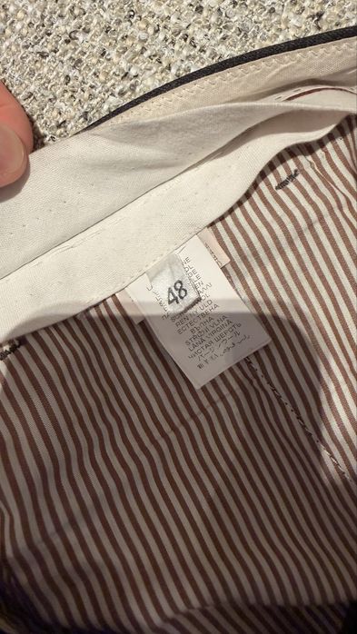 Брюки шерстянные Brunello Cucinelli оригинал