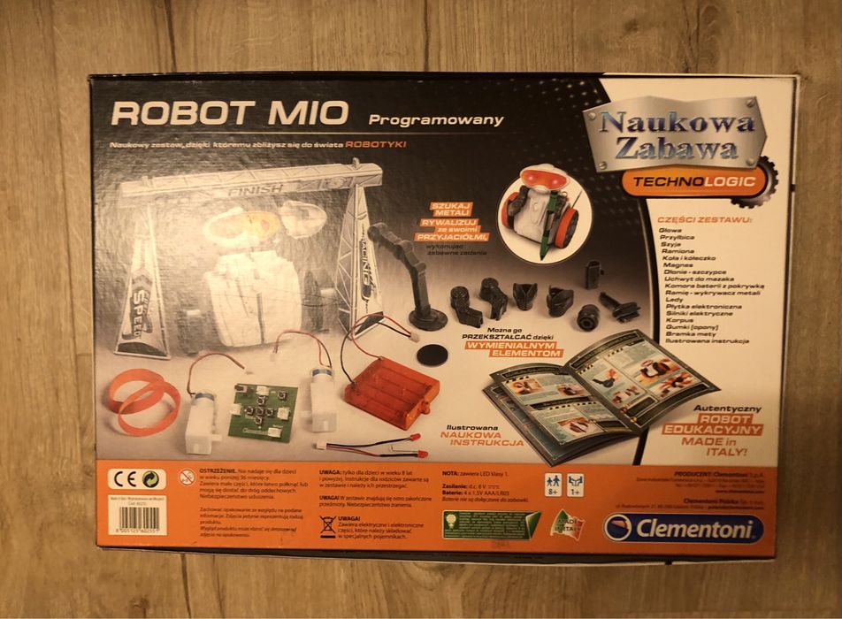 Robot MIO interaktywny do nauki programowania i robityki