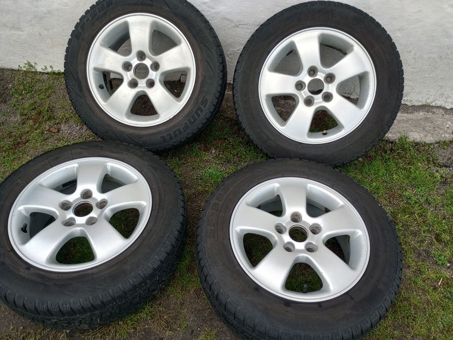Koła Zimowe Alufelgi 15 5x114,3 Hyundai Honda Kia Mazda Toyota Felgi