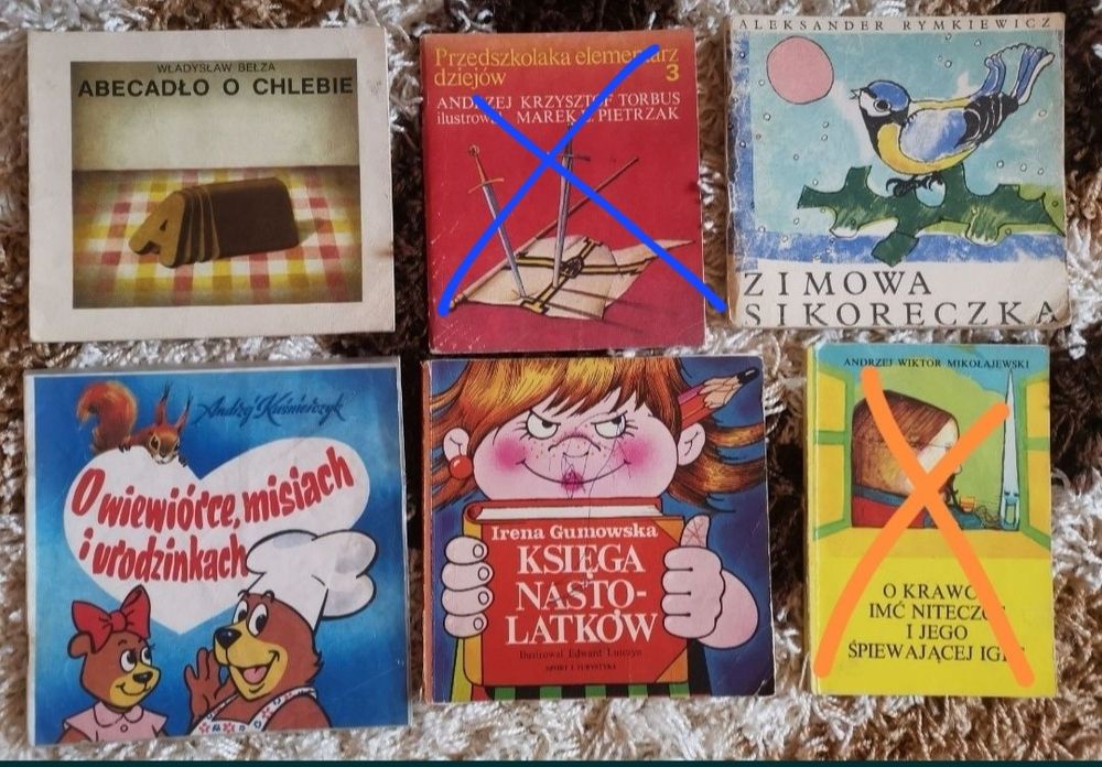 Stare bajki książeczki dla dzieci z czasów PRL - u