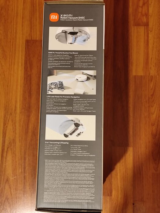 Робот-пилосос  Xiaomi Robot Vacuum S40C (EU)