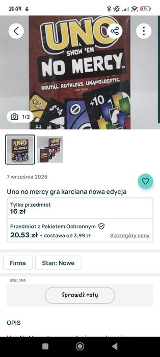 Nowe uno flip i uno no mercy