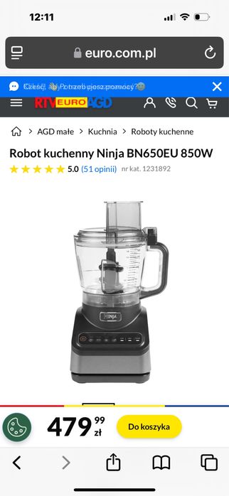 Robot kuchenny ninja