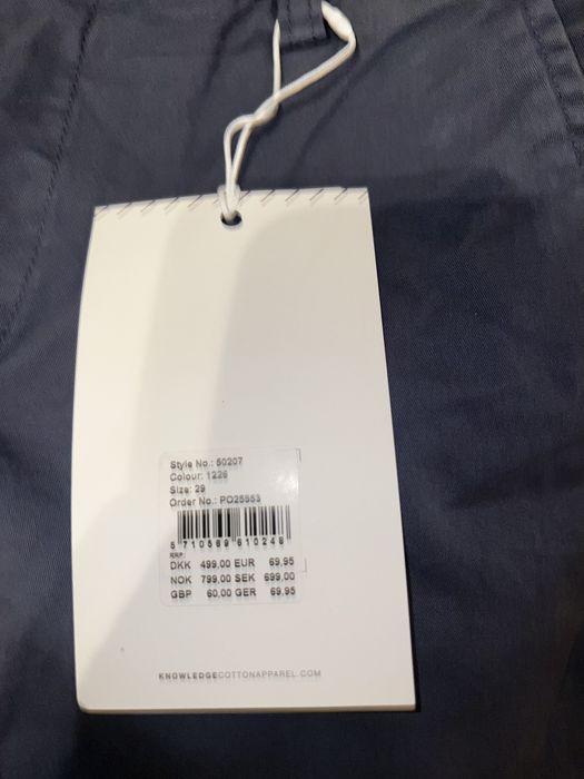 Spodenki krótkie „bermudy” knowledge cotton apparel