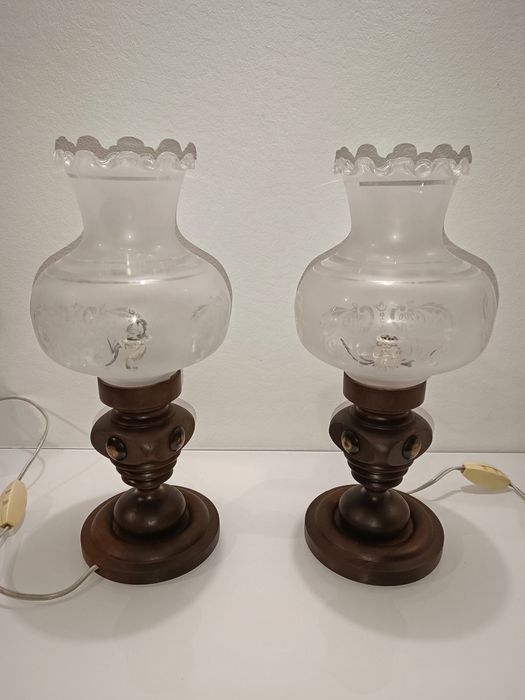 Candeeiros de Mesa Antigos