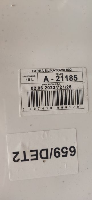 Farba natynkowa silikatowa  KREISEL