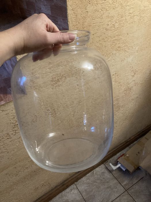 Duży słoik do np lasu w szkle