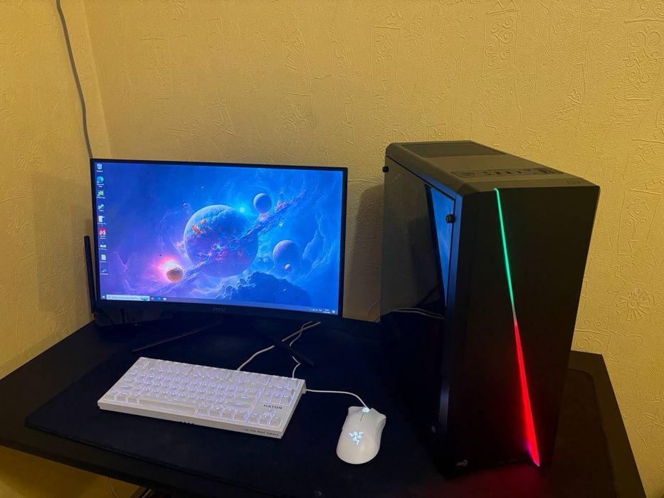 Ігровий ПК Ryzen 5 2600 + nvidia 1650 + 16gb ram