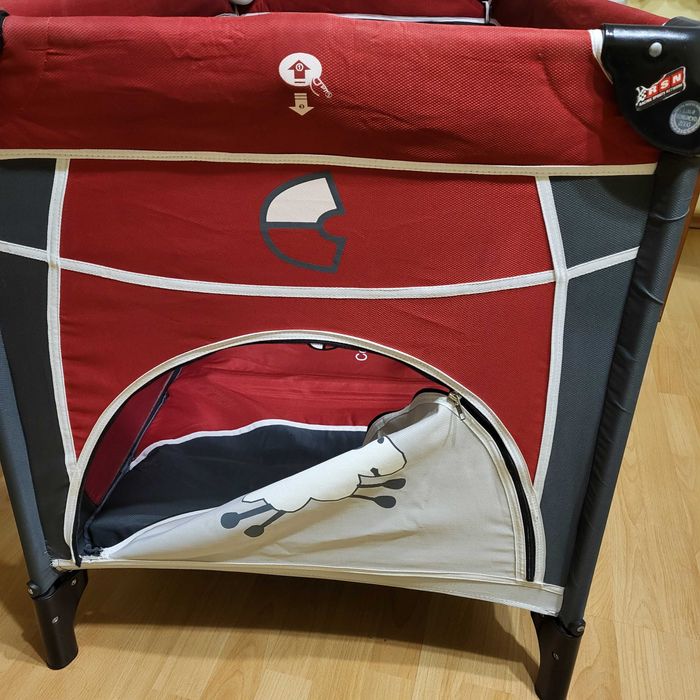 Łóżeczko turystyczne Coneco dwupoziomowe