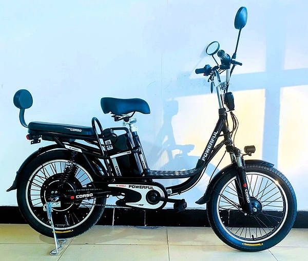 Електровелосипед 20'' рама алюмінієва двигун 500W аккумулятор 48V13Ah