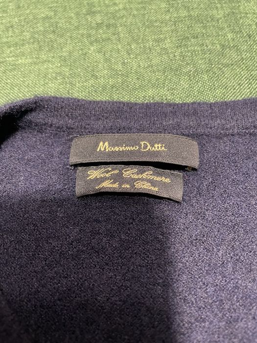 Sweter z wełny i kaszmiru Massimo Dutti - S/M