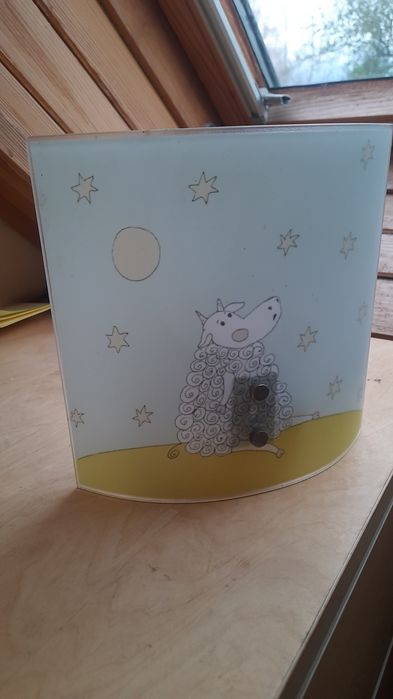 Abażur ścienny dziecięcy